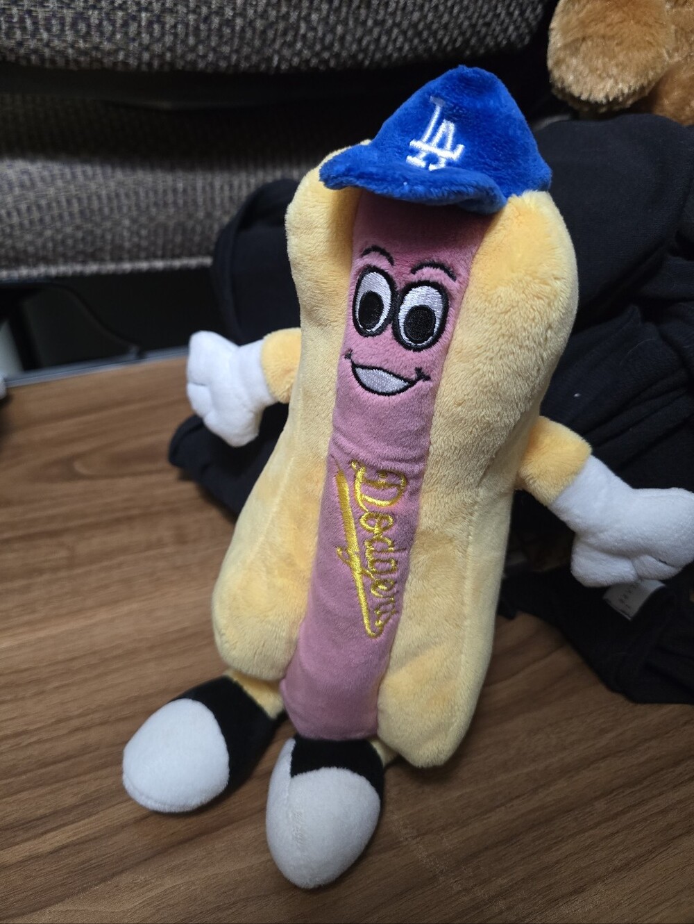 Los Angeles Dodgers Dodger Dog Hotdog Plushie